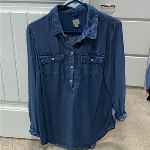 Denim tunic